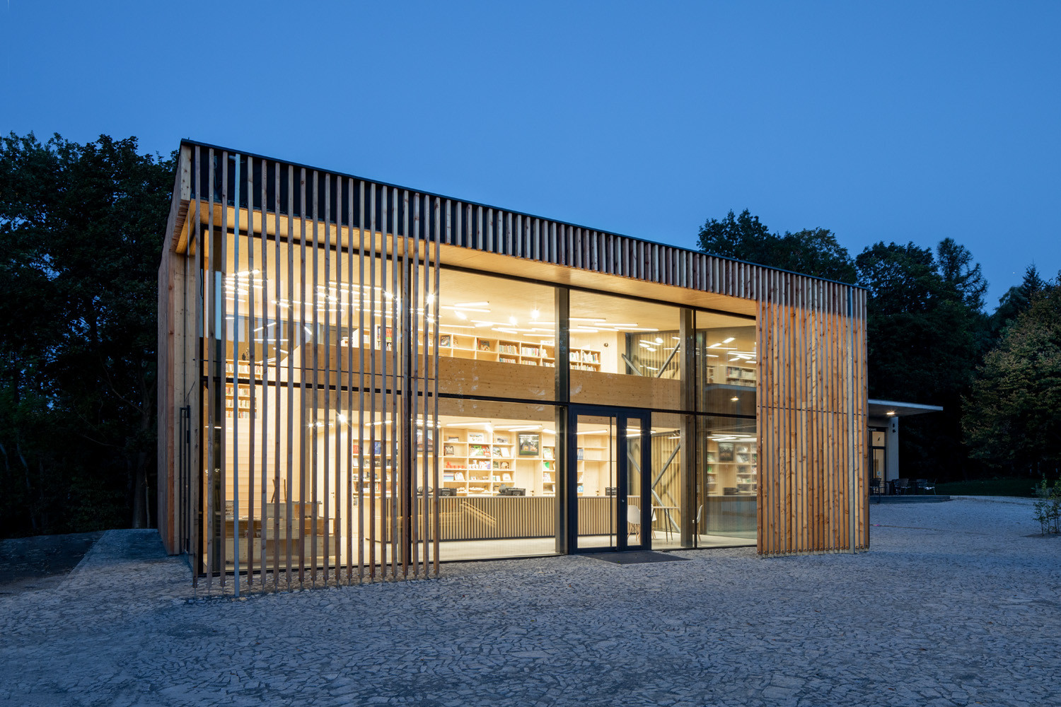 Informační centrum Trojanovice od Kamil Mrva Architects