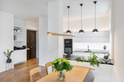 Interiér bytu na Letné od studia 2MAD