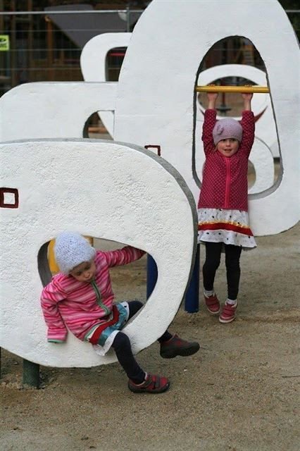 Obnovené hřiště ve Stromovce