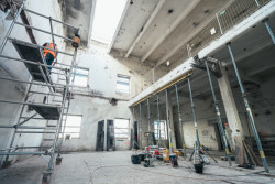 Fotografie z průběhu stavby