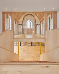 Greyfriars Charteris Center v Edinburghu od studia Konishi Gaffney Architects