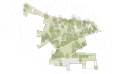 Situace (Štěpánčin park v Prachaticích, M2AU, Grupeto)