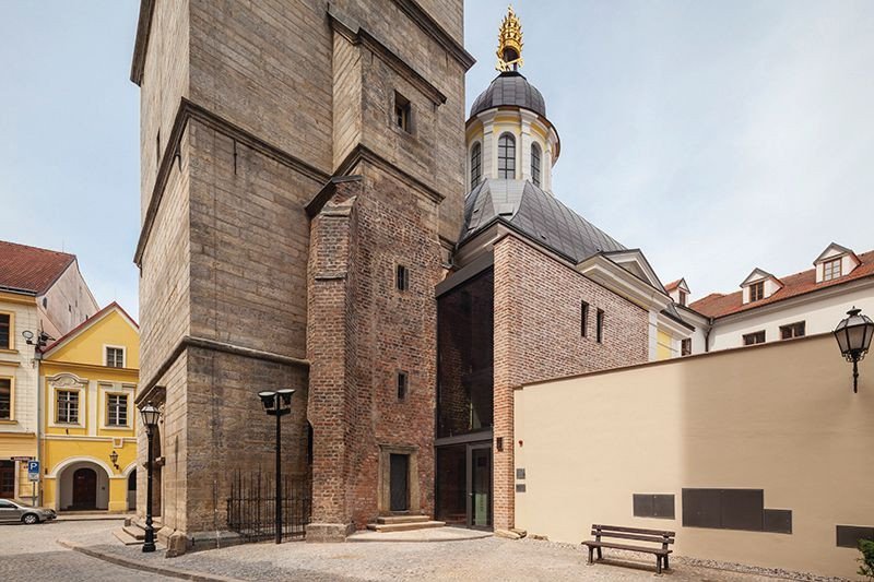 architekti chmelík & partneři, dostavba pokladny a rekonstrukce Bílé věže v Hradci Králové, nová pokladna, foto