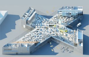 Knihovna Caen, OMA,
