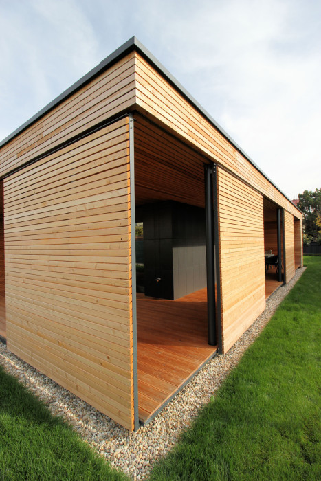 CLT rodinný dům, Molnár Peráček. Foto
