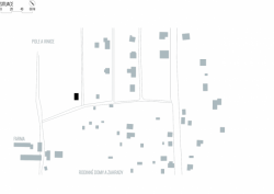 skutek architecture, Rodinný dům Mělník, situace – foto