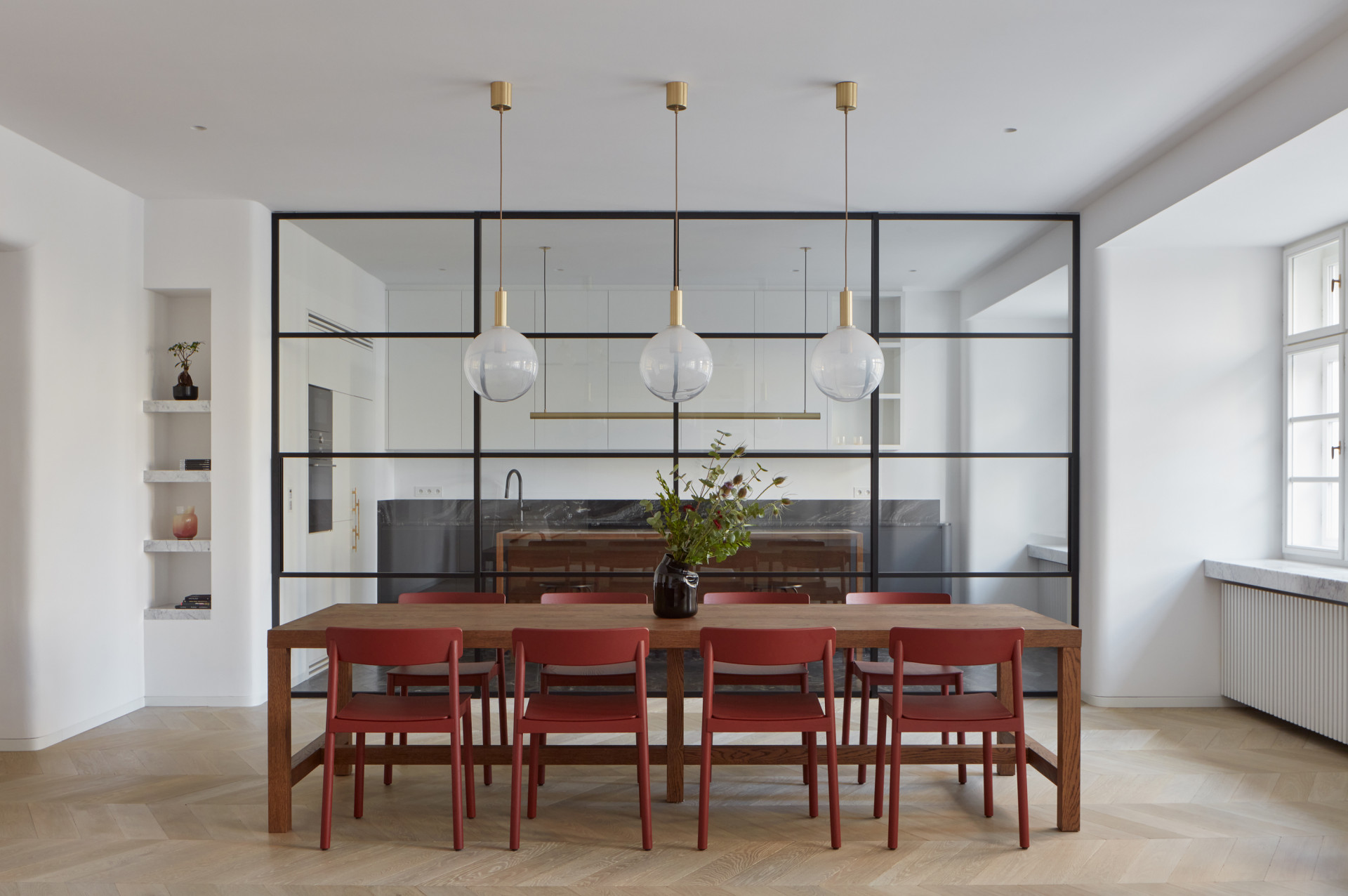 Rekonstrukce bytu na Starém Městě pražském od ateliéru Lenka Míková architekti