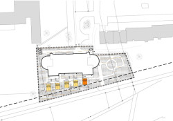 Situace (Venkovní učebny GEVO na Jižním Městě, Ateliér HRA) 