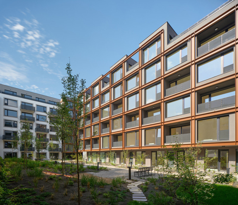 MiDO Harfa – promyšlená dostavba proluky na rozhraní Karlína a Vysočan (MiDO Harfa; QARTA Architektura)