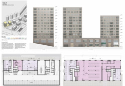 Bytový komplex Andromeda v Košících, výkresy, re:architekti