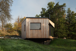 Prodesi/Domesi - Dřevostavba u Benešova: Dům má pokorné rozměry