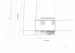 Bytový dům Račianska, GutGut, situace