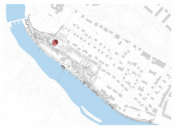 třiarchitekti, Letní scéna AmFík, situace širších vztahů – foto