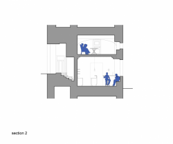 B² Architecture, Champagneria, řez 2 – foto