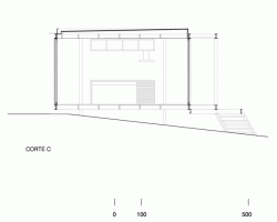 Felipe Assadi, Casa Remota, řez C -