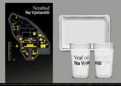 Nová vizuální identita areálu Výstaviště Praha, Tereza Hejmová / Štěpán Malovec / Martin Odehnal.