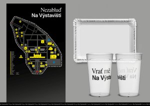Nová vizuální identita areálu Výstaviště Praha, Tereza Hejmová / Štěpán Malovec / Martin Odehnal.