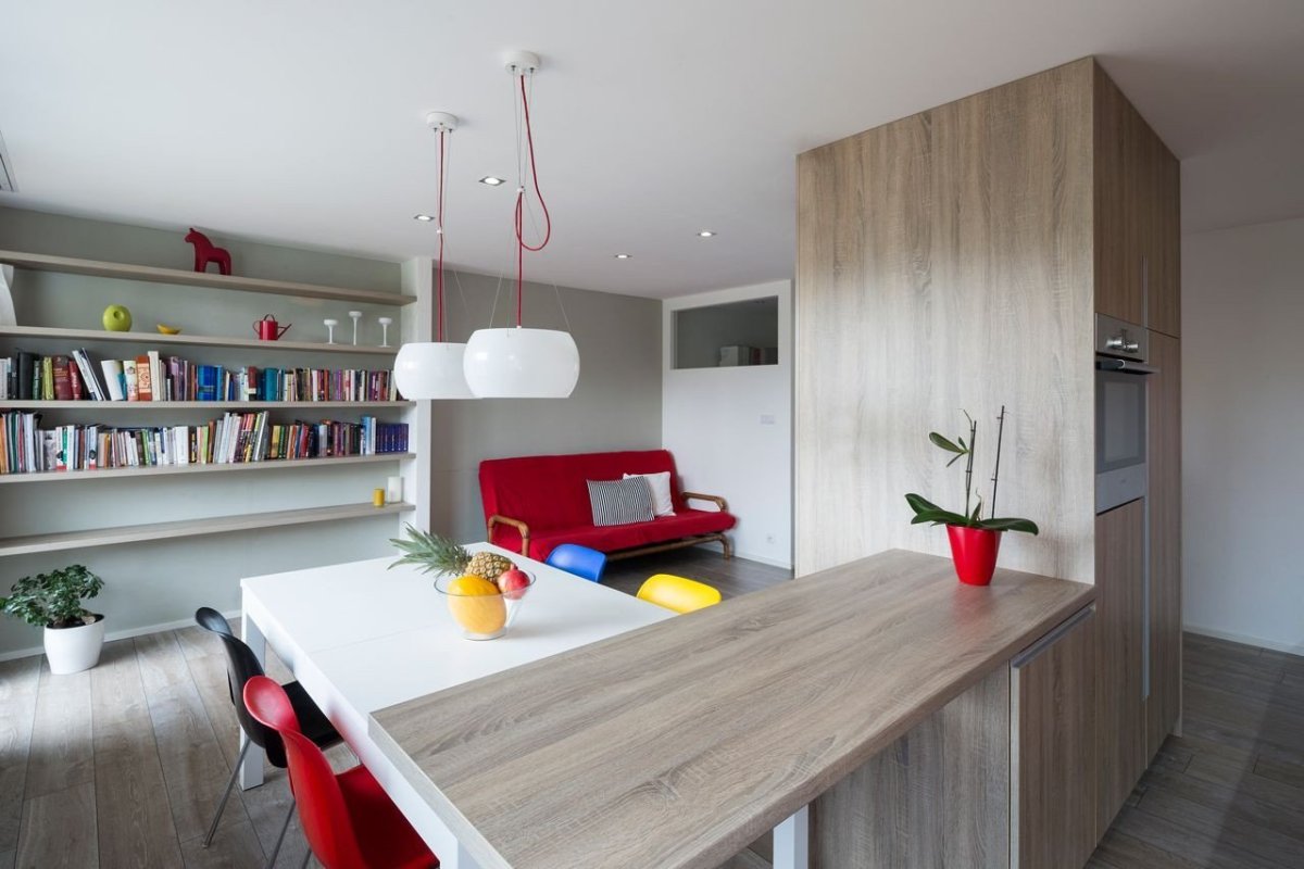No Architects, Byt s pracovnou – foto