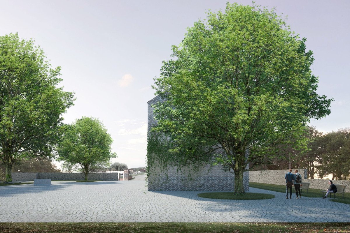 V obci Slapy vyroste nový obecní úřad podle návrhu architektů ze studia Karla Filsaka.