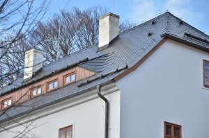 Skládaná střešní krytina - Česká šablona Horal, příklad použití - foto