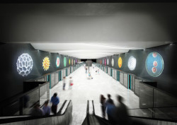 Metro D, vizualizace.