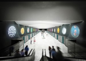 Metro D, vizualizace.