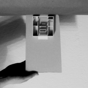 Model v měřítku (Rodinný dům Polanka nad Odrou; bydloarchitekti)