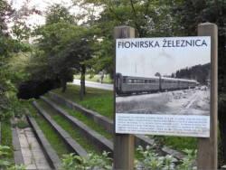 Pionýrská železnice v Ljubljani, Slovinsko byla funkční pouze v letech 1948-1954
