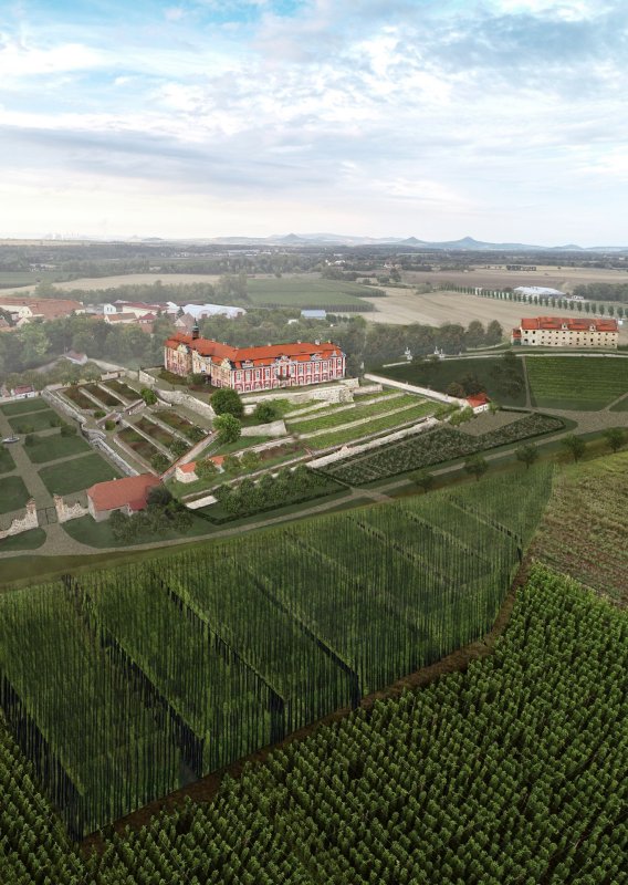 12. ročník, 2019–2020
1. cena: Klára Bohuslavová – ateliér Efler, Revitalizace žatecké chmelařské krajiny v
okolí zámku Stekník