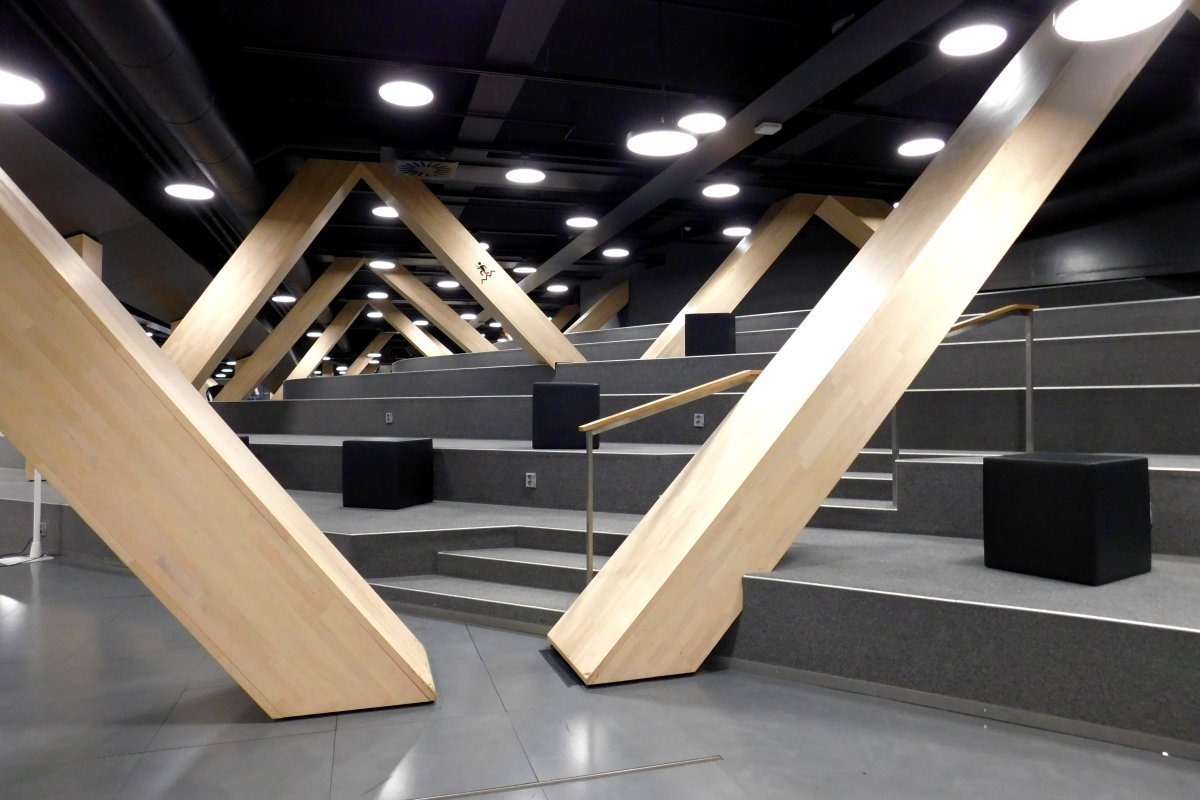 Centrální knihovna Oodi od  ALA Architects