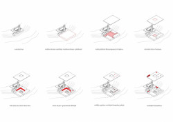 Eliška Kovaříková, Přestavba majáku na hotel v Syrakusách, Itálie, konceptí – foto