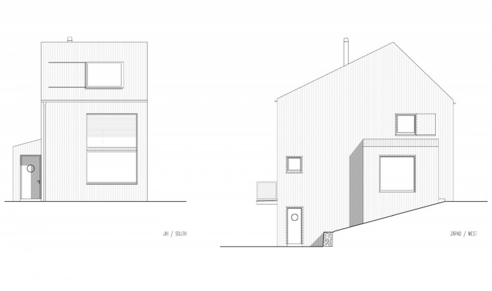 Rodinný dům Krásná, BARAAK Architekti / Barbora Kopečná, pohled