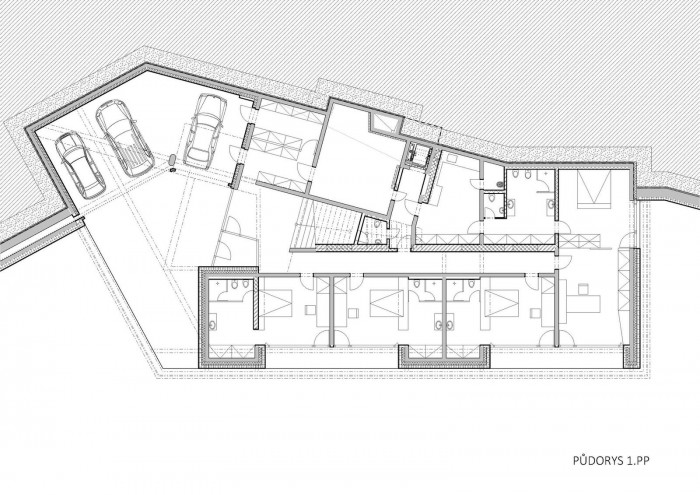 Vila v Dejvicích, Josef Pleskot, AP Ateliér