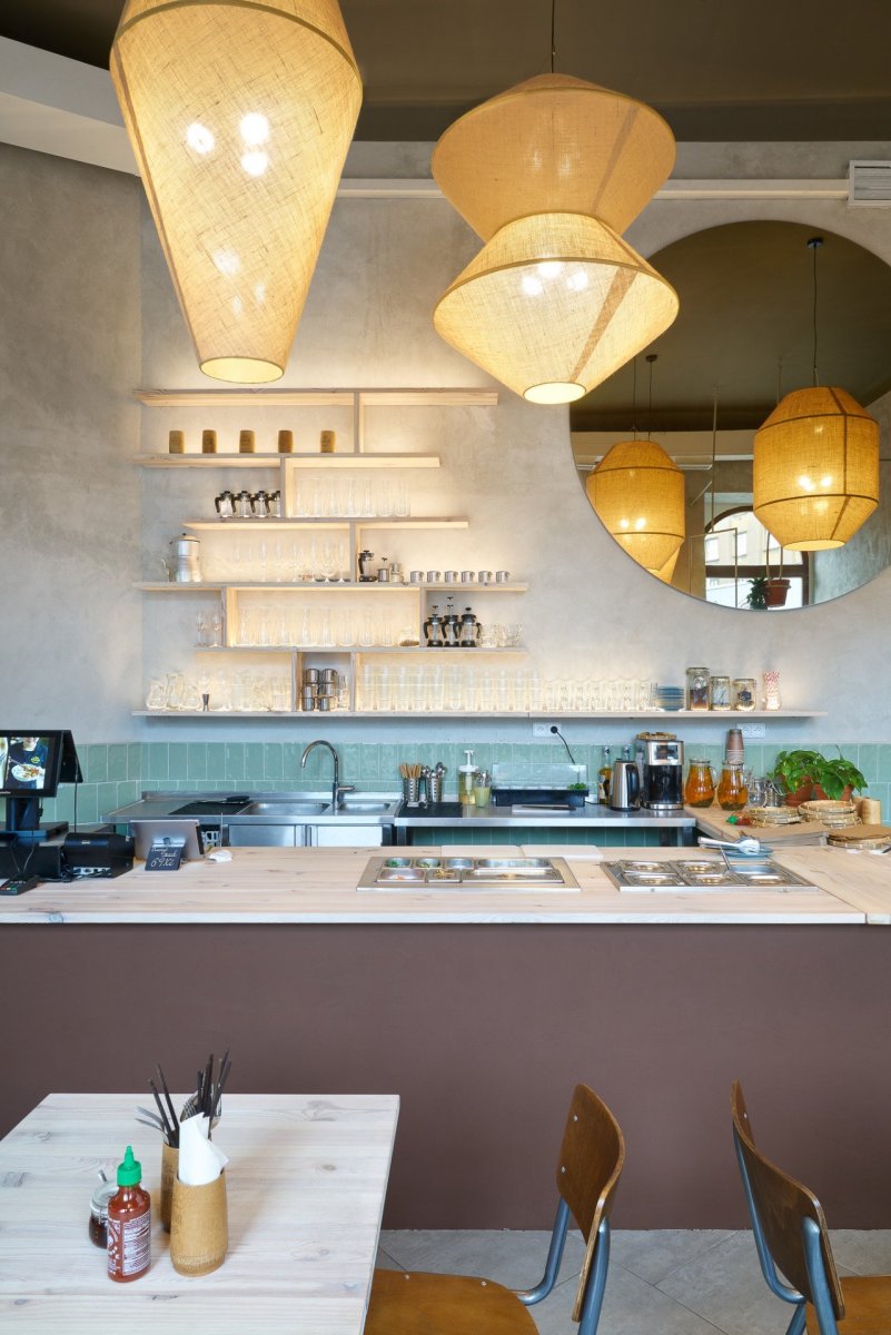 Pobočka restaurace Banh Mi Makers na Letné, Studio Minio / Kryštof Blažek