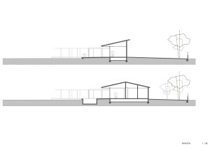 Rodinný dům Vivienda en Elche ve Špandělsku, Estudio Arn Arquitectos, pohled východ
