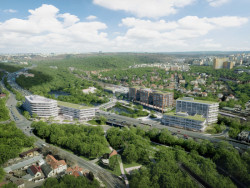 Vizualizace - Nádraží Krč