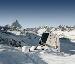 Horská chata Monte Rosa, Bearth & Deplazes Architekten