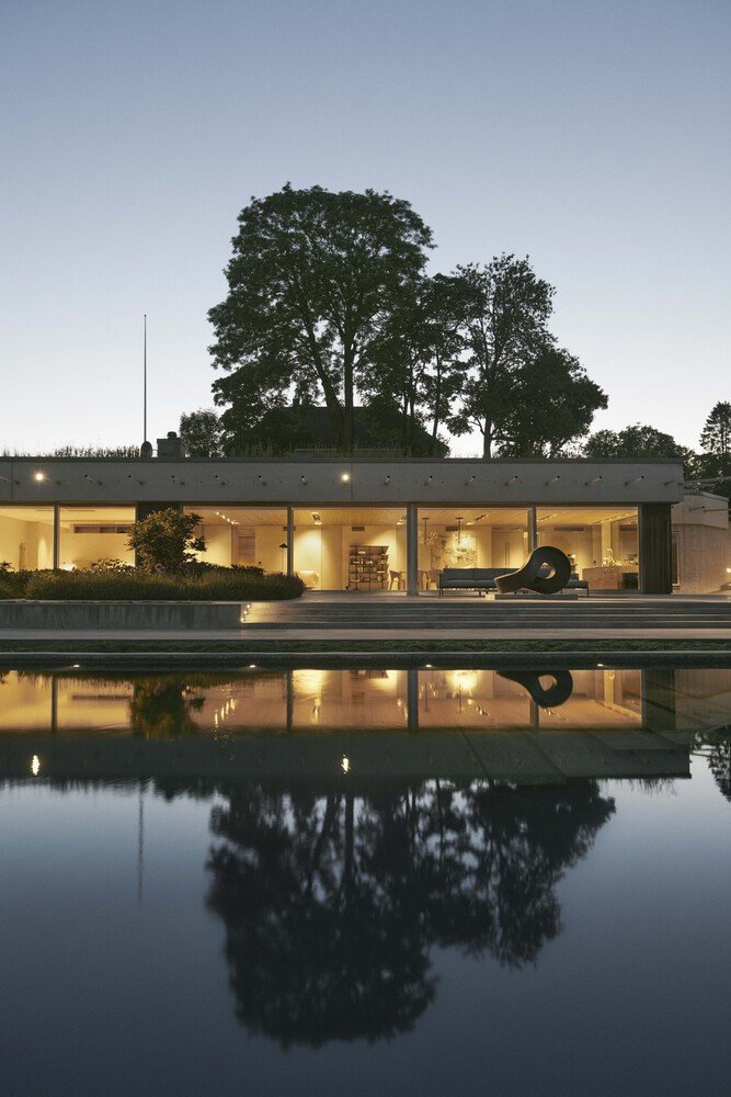 Luxusní vila z betonu od dánských CF Møller Architects