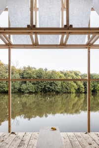 Tea house Pavilion, GRAU Architects: U staveb podobného typu je velice těžké určit, zda se návštěvník nachází venku, či uvnitř