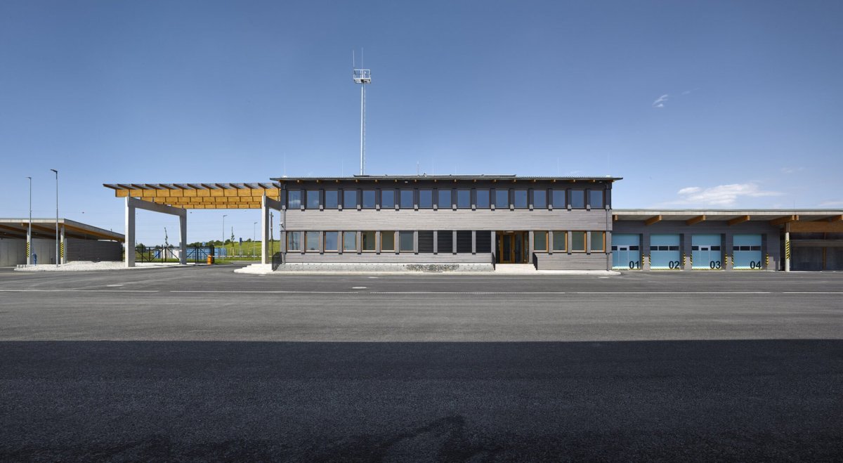 Letošní vítěz: Středisko správy a údržby dálnic v Přerově, Pelčák a partner architekti