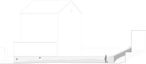 Nový pavilon muzea MeCri, Studio Inches Architettura, pohled východ