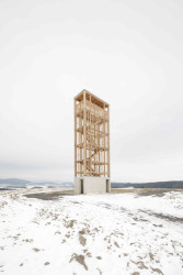 Studio m.aus architects realizovalo rozhlednu v obci Vysoké Pole