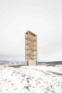 Studio m.aus architects realizovalo rozhlednu v obci Vysoké Pole