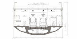 Dvorecký most, příčný řez, Ateliér 6