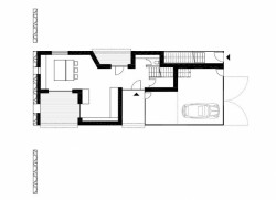 suterén, Twin house, bergmeisterwolf architekten,