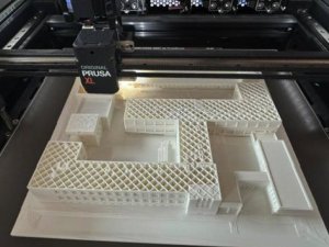 3D/BIM model z Archicadu byl využit i pro 3D tisk modelu…