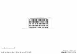 Administartivní centrum Piano, J pohled, CMC architects a.s.