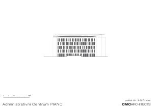 Administartivní centrum Piano, J pohled, CMC architects a.s.