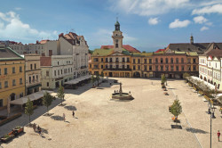 Rynek, konec 15. století, revitalizace v rámci projektu "Po stopách těšínské tramvaje" 2021-2023