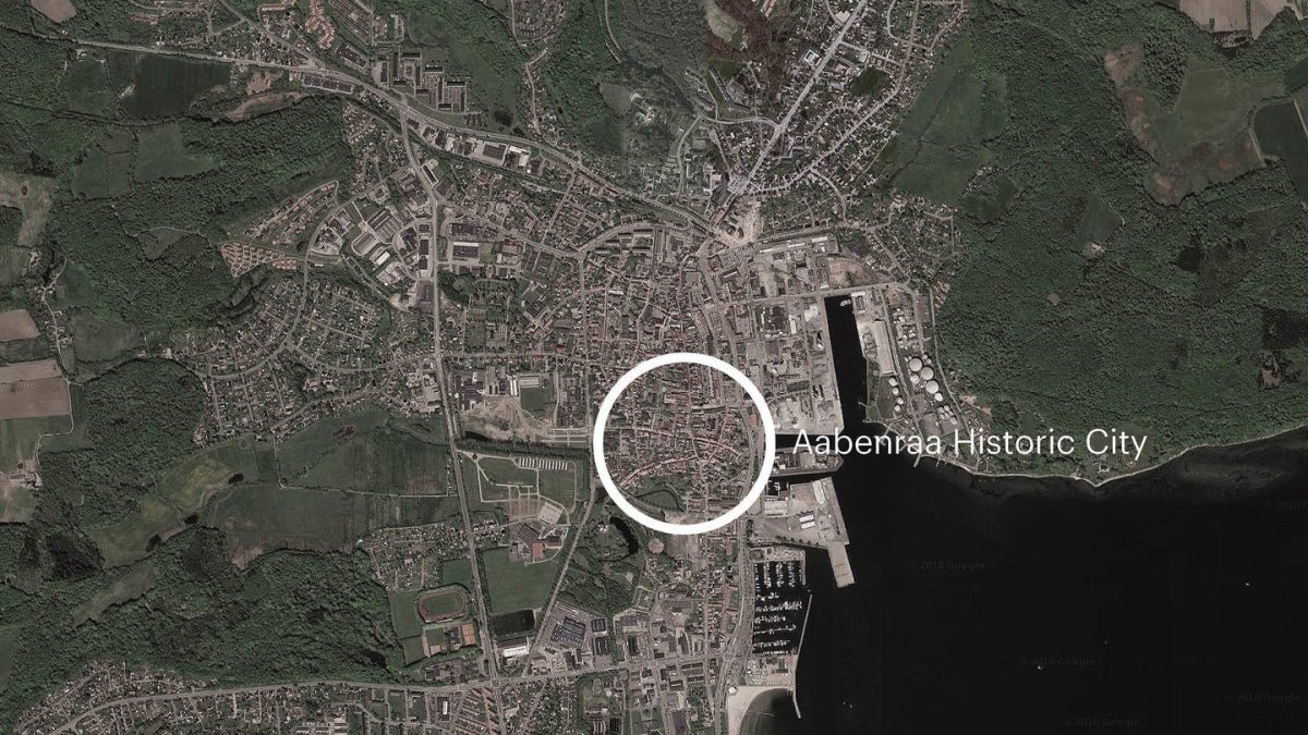 Revitalizace centra města Aabenraa, situace, ADEPT + Topotek1